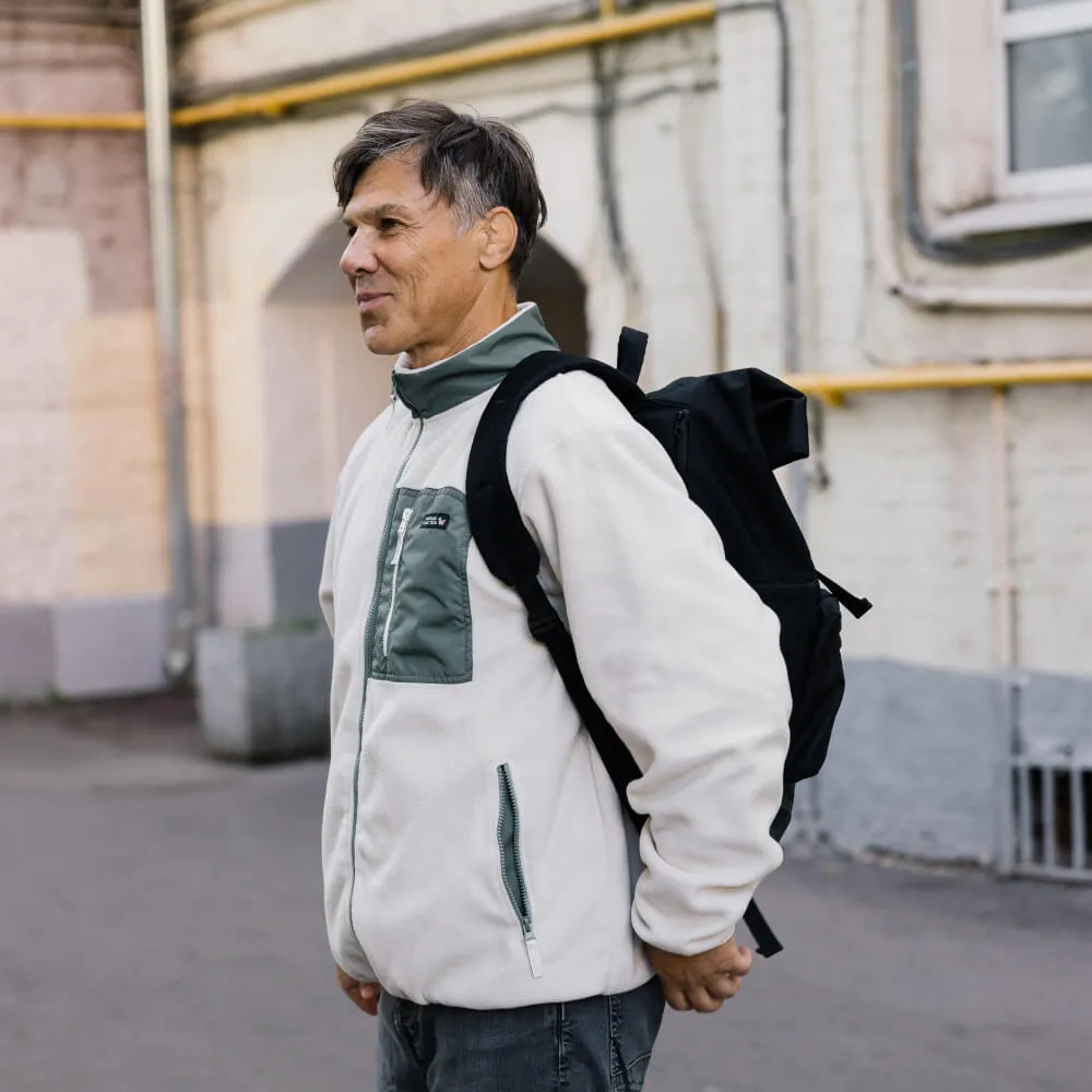 Большой рюкзак-роллтоп Friend Function черный - фото 14