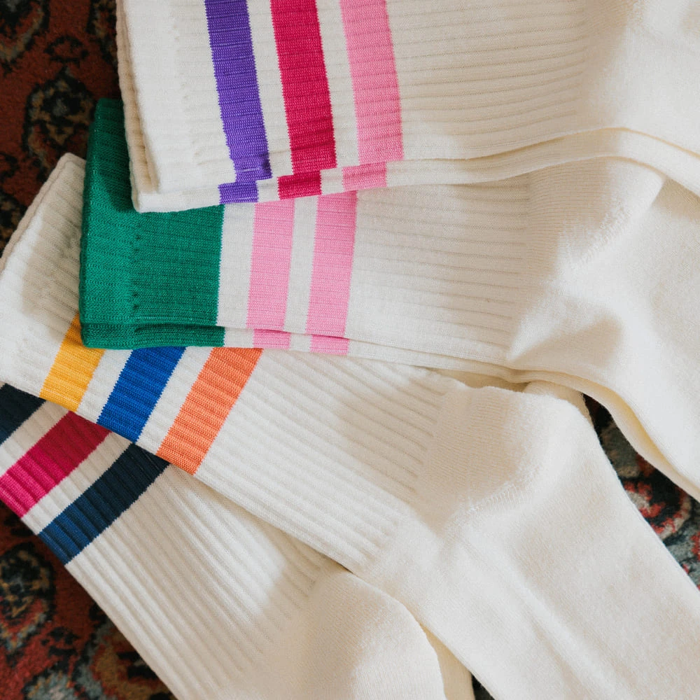 Носки Friend Function комфортные линии синий-малиновый 36-40 - фото 7