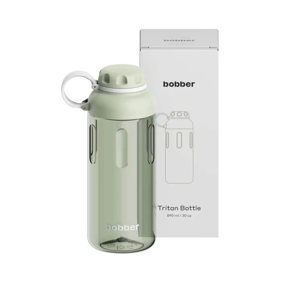 Бутылка Bobber Tritan Bottle 890 мл Sage Green - фото 3