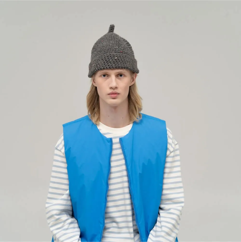 Шапка CHECK YA HEAD серая 2467/153 - фото 1