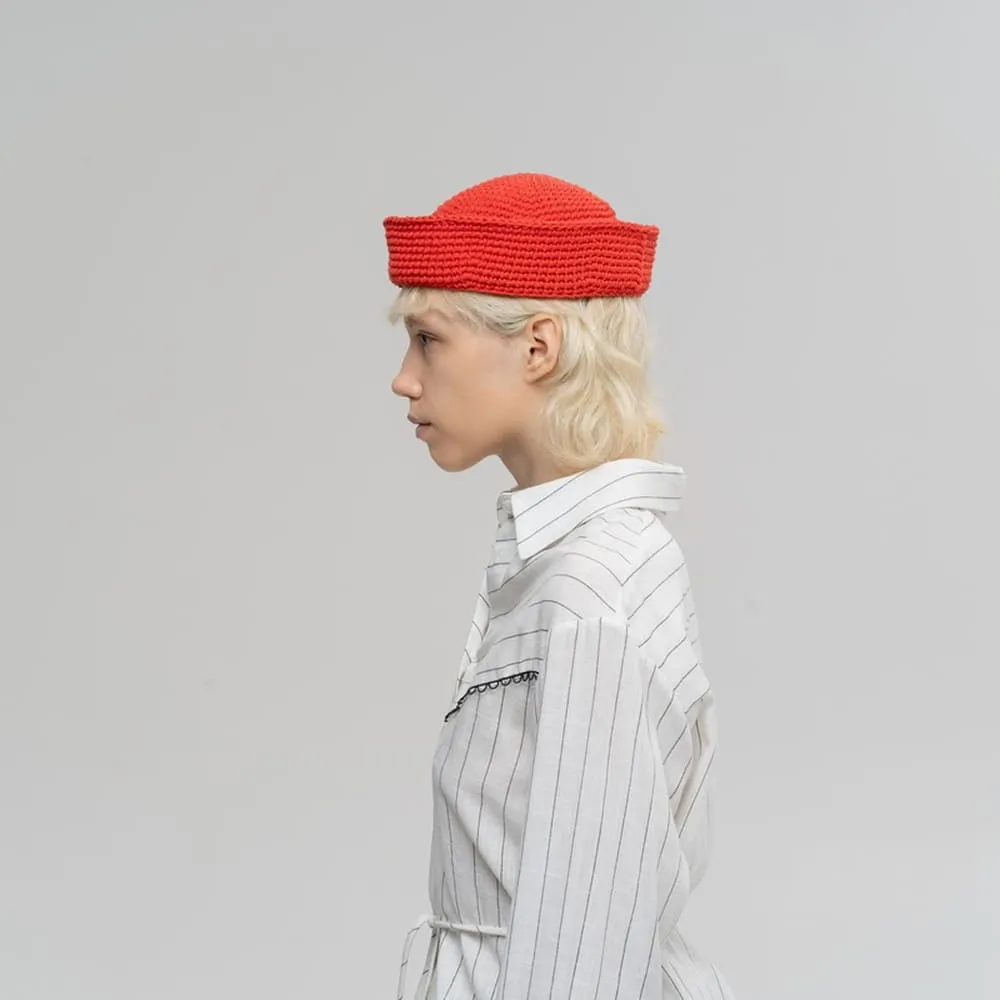 Шапка CHECK YA HEAD красная T2035/71 - фото 8