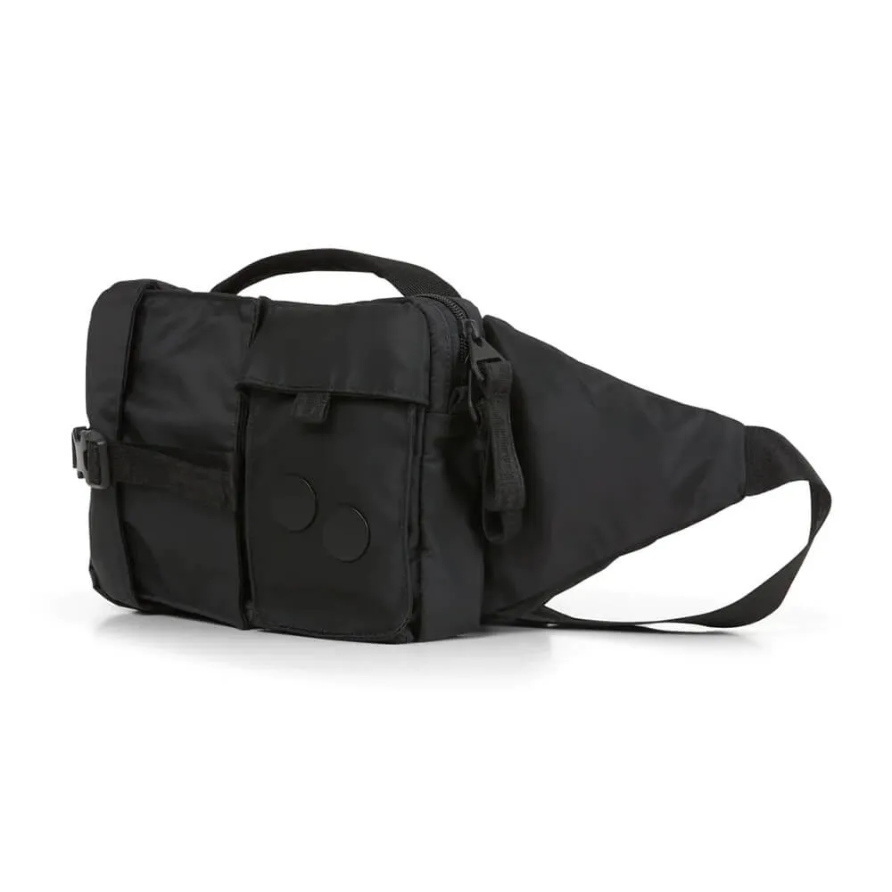 Сумка на пояс Pinqponq Tetrik Polished Black - фото 4