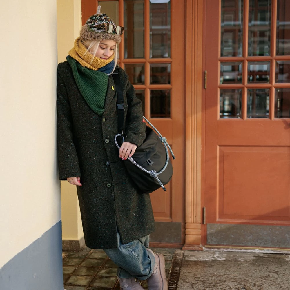 Сумка Friend Function ИЗИ черная прорезиненная - фото 7