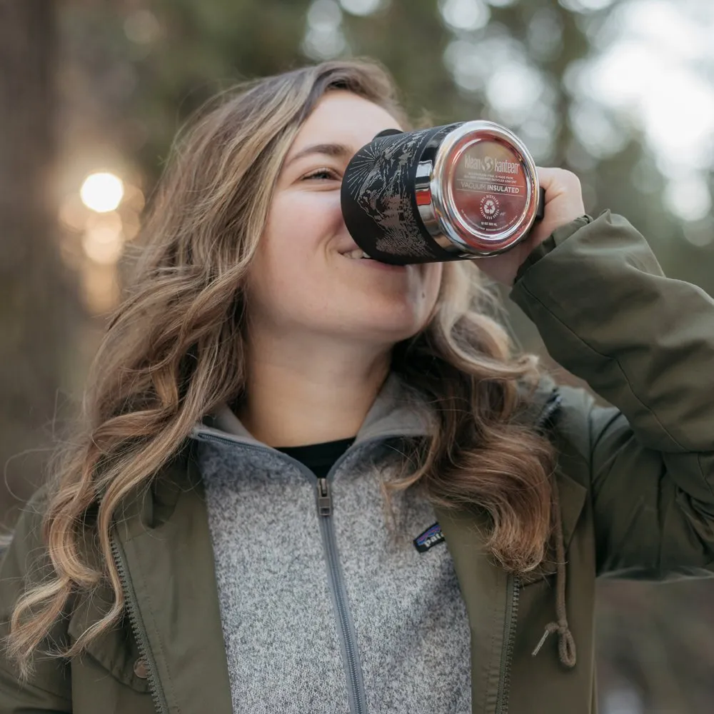 Термокружка Klean Kanteen Camp Mug 355 мл Mountain Black - фото 3