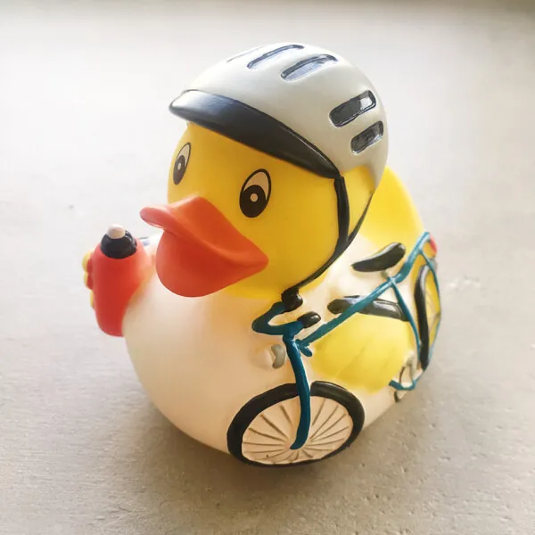 Утка Велосипедист - фото 1