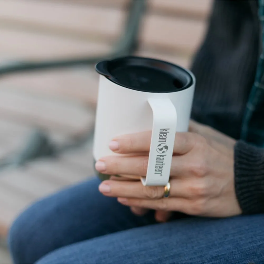 Термокружка Klean Kanteen Camp Mug 355 мл Mountain White - фото 7