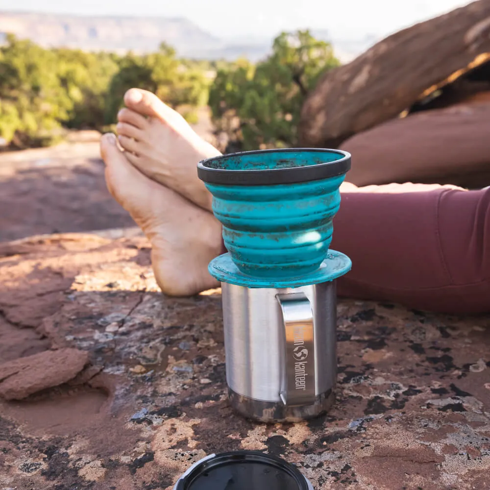 Термокружка Klean Kanteen Camp Mug 355 мл Brushed Stainless - фото 11