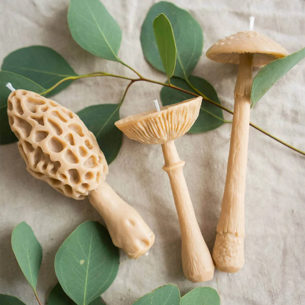 Ароматическая свеча Unification Love Гриб шляпкой вверх охра - фото 3