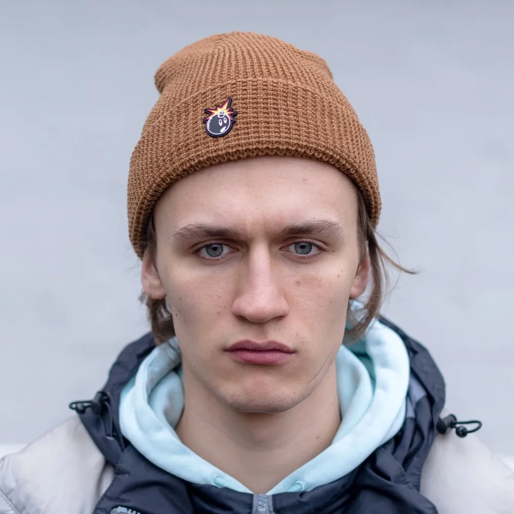 Шапка The Hundreds Adam Waffle Duck Brown - фото 1