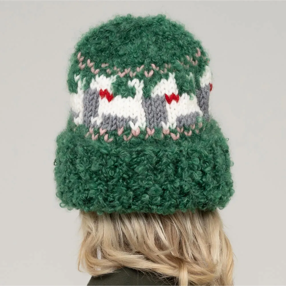 Шапка CHECK YA HEAD зеленая 2461/162 - фото 4