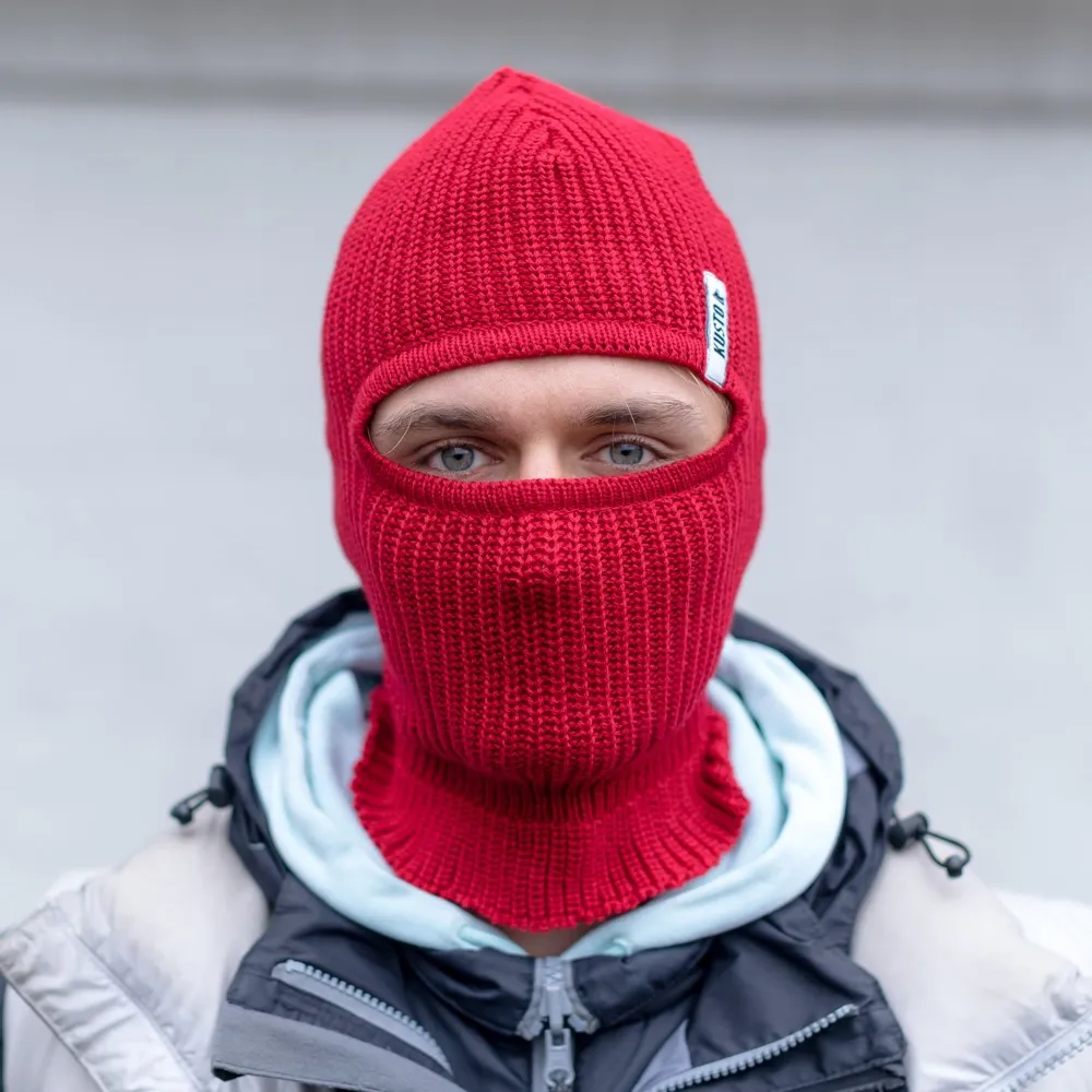 Балаклава Kusto Vizard красная - фото 1