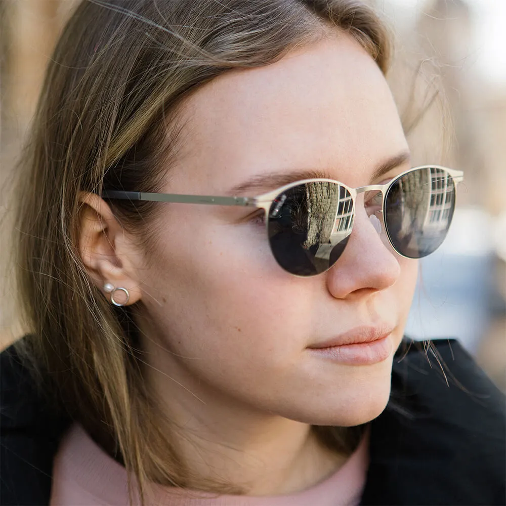 Очки WhiteLab Avenue Silver / Dark Grey - фото 1