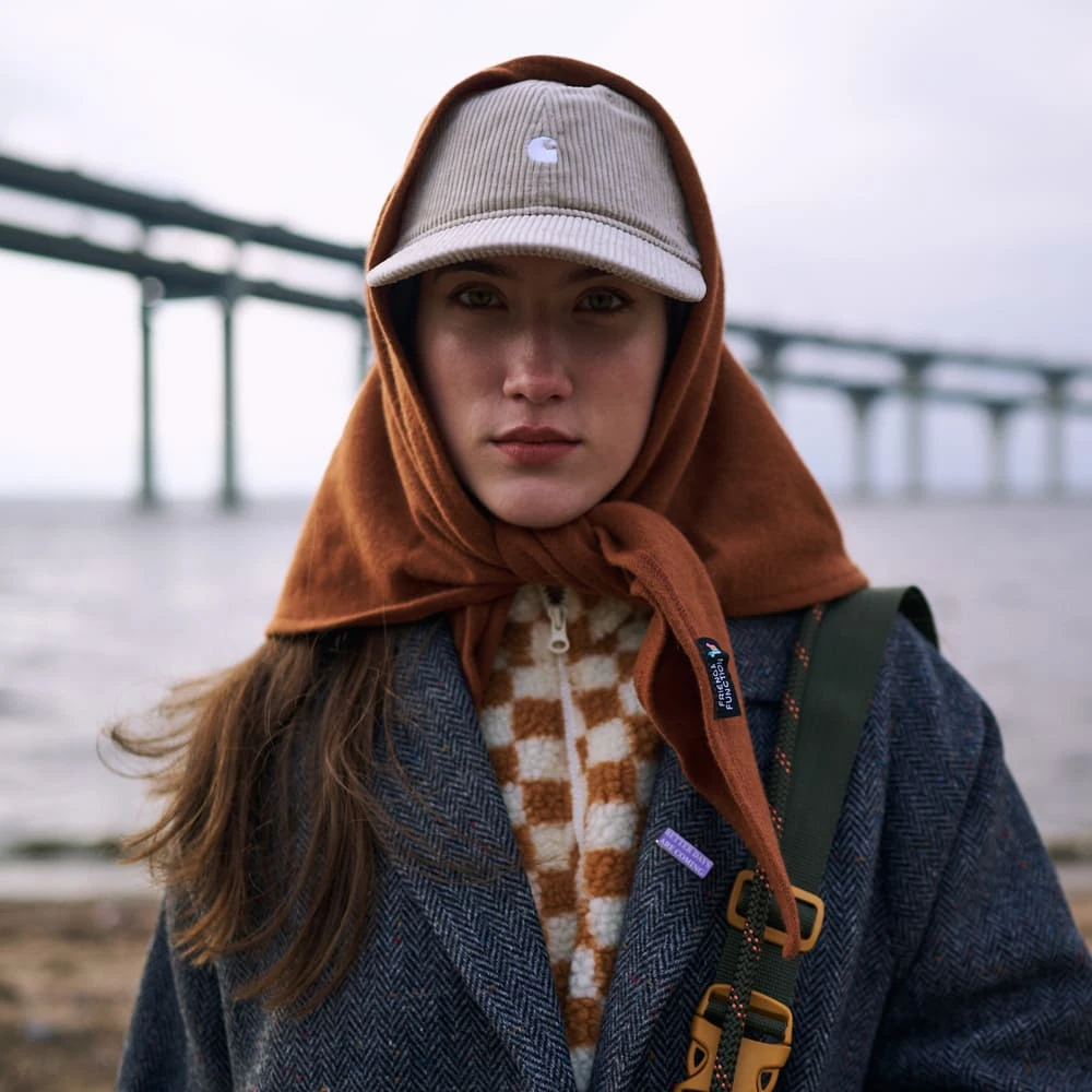 Кепка Carhartt WIP Harlem Cap Dark Wall/White - фото 3
