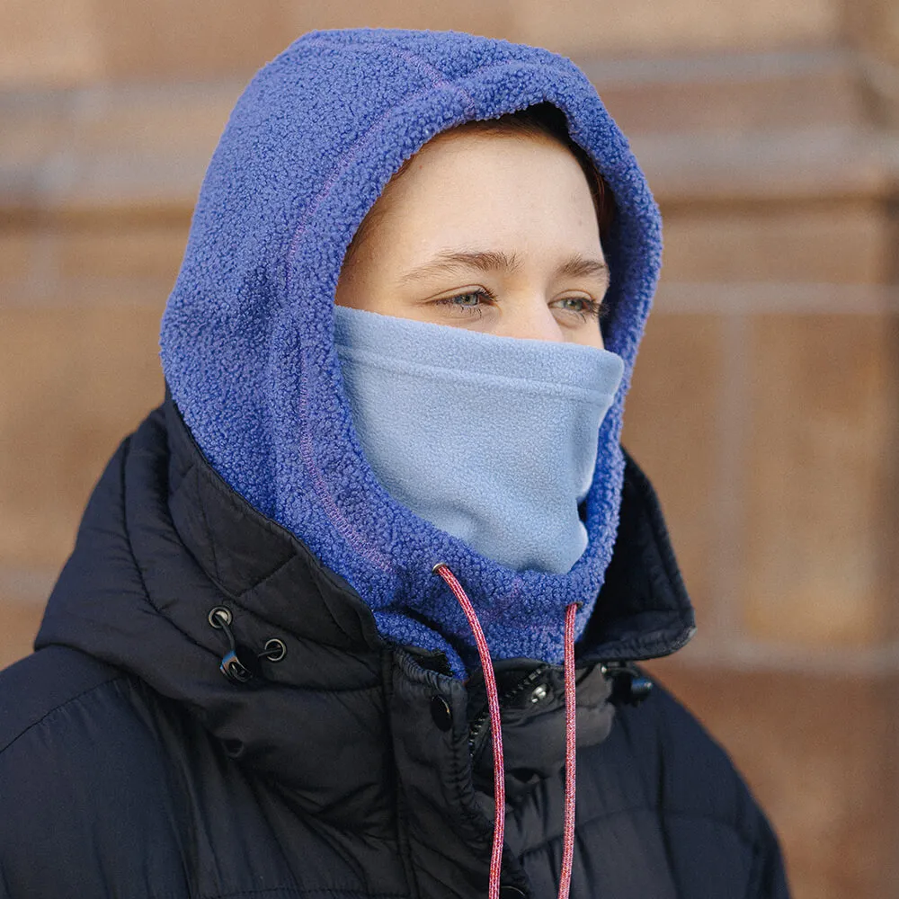 Капюшон Friend Function барашковый сиренево-голубой - фото 1