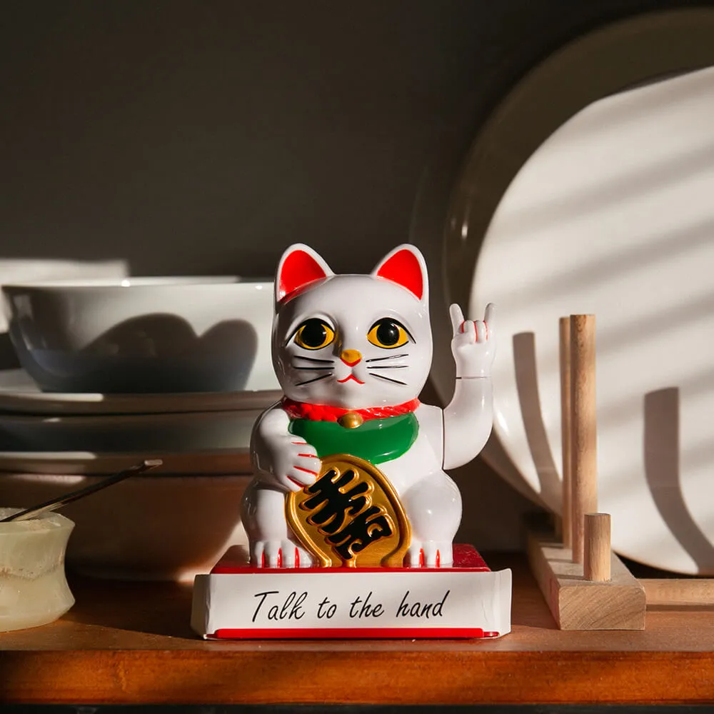 Манэки-нэко - Кот удачи со сменной лапой - фото 1