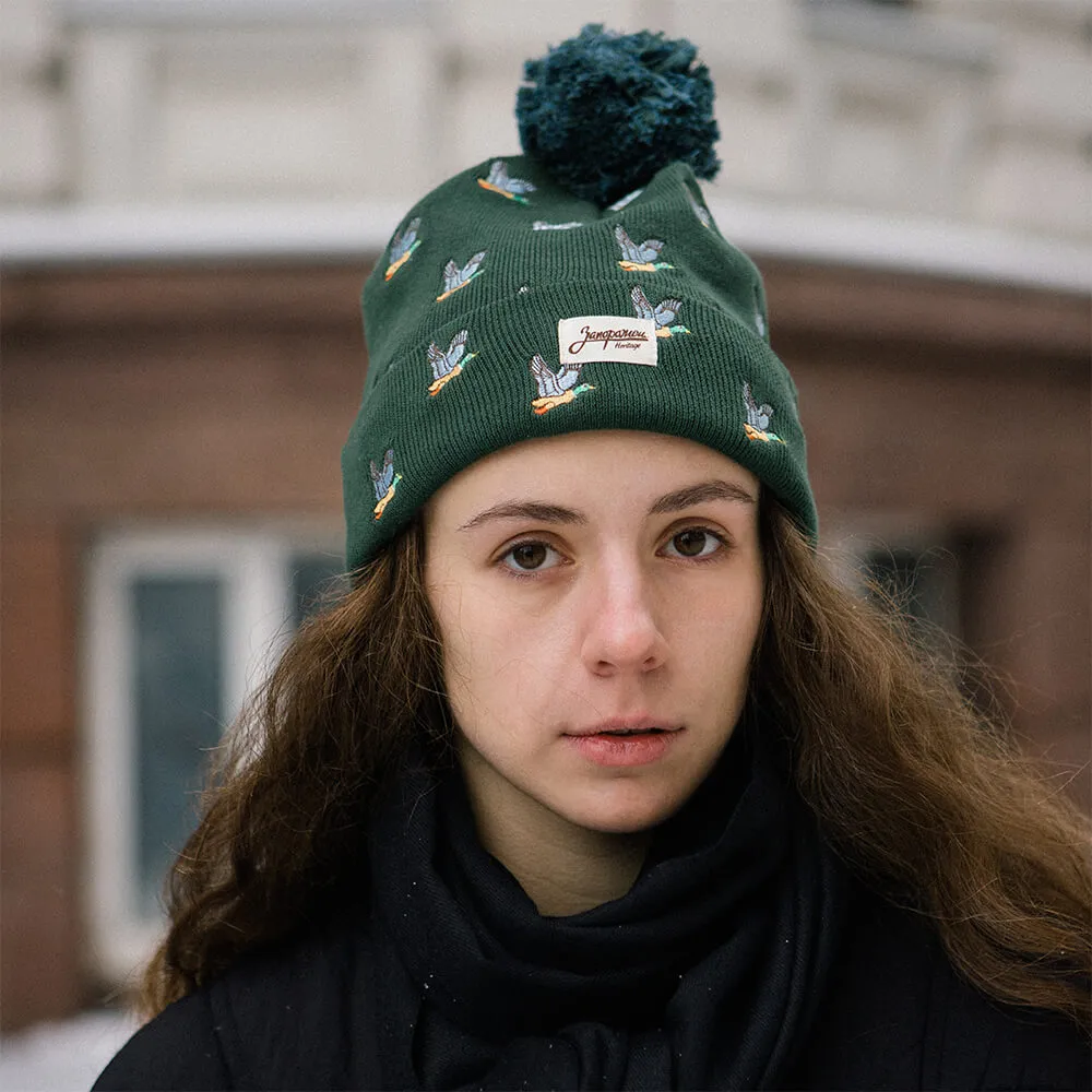 Шапка Запорожец Classic Ditch зеленая - фото 1