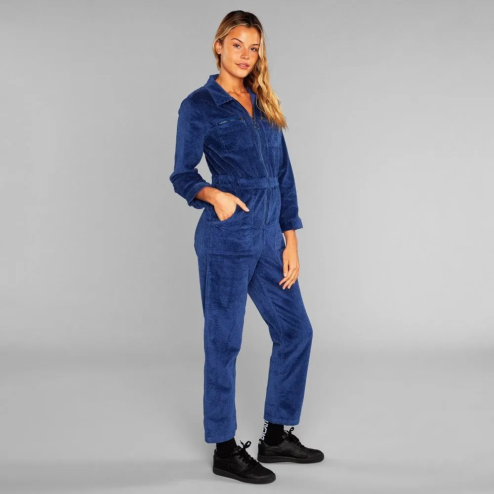 Комбинезон Dedicated Hultsfred Corduroy Deep Blue женский - фото 3