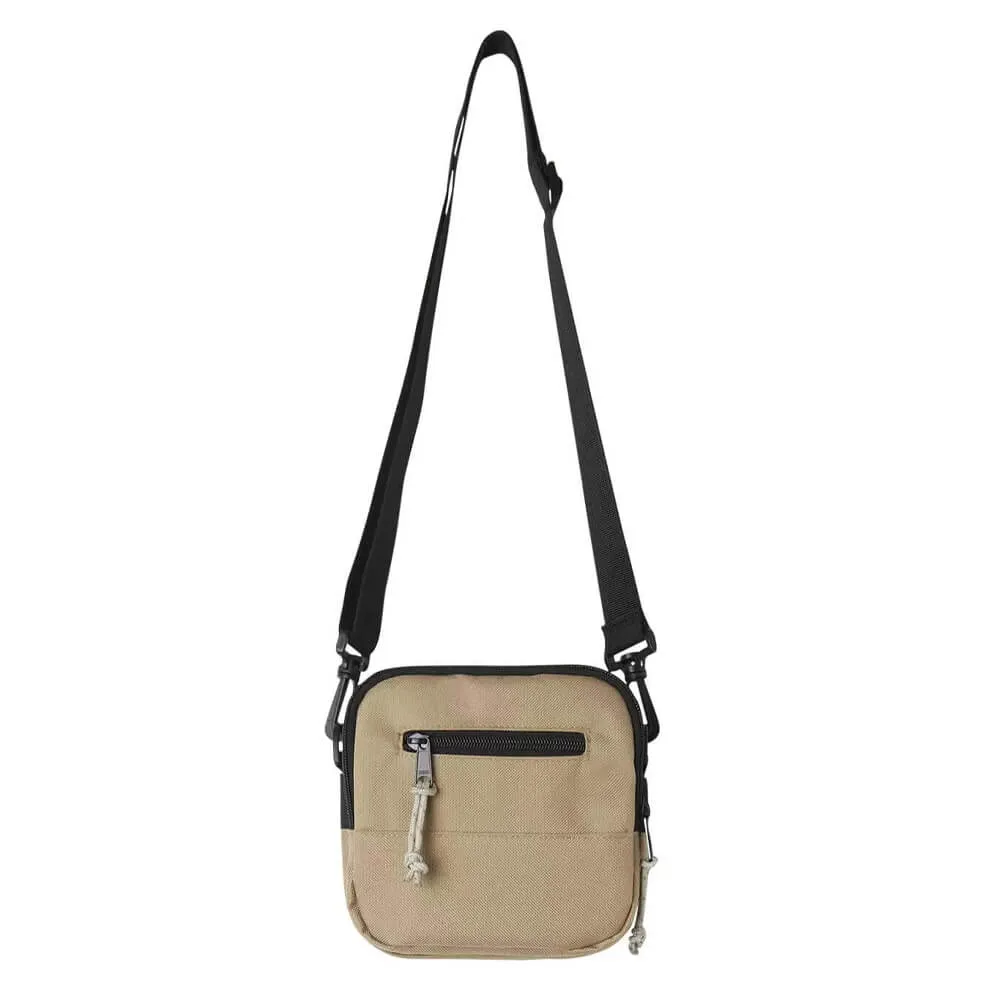 Сумка Obey Small Messenger Bag Caramel Brown - фото 8