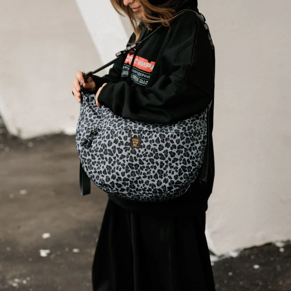 Сумка iyulstore Le sac Серый леопард - фото 9