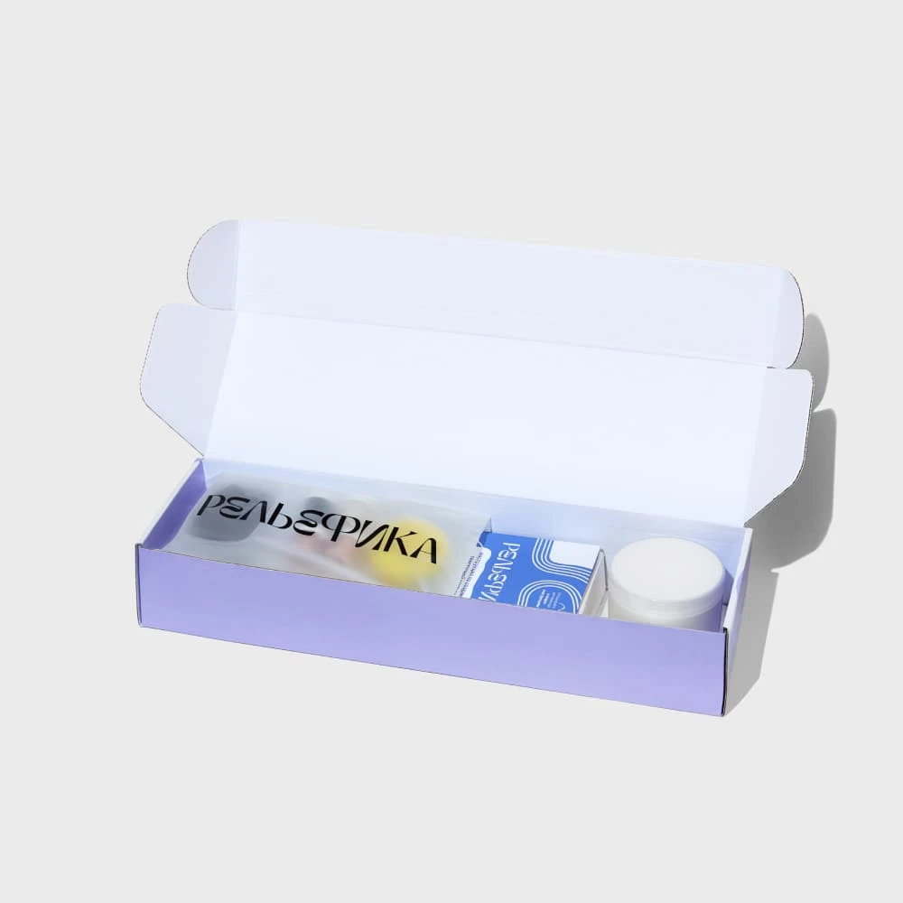 DIY Набор для создания текстурной картины Рельефика (монохромная палитра) - фото 6