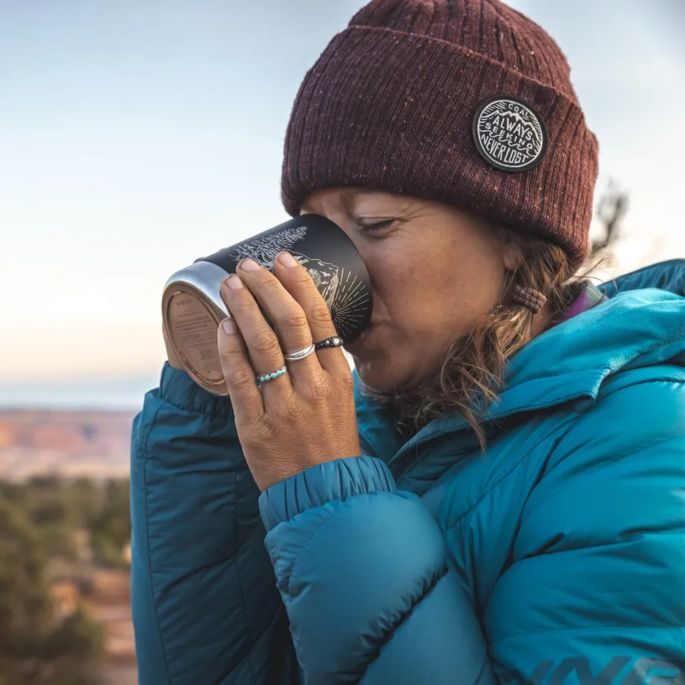 Термокружка Klean Kanteen Camp Mug 355 мл Mountain Black - фото 9