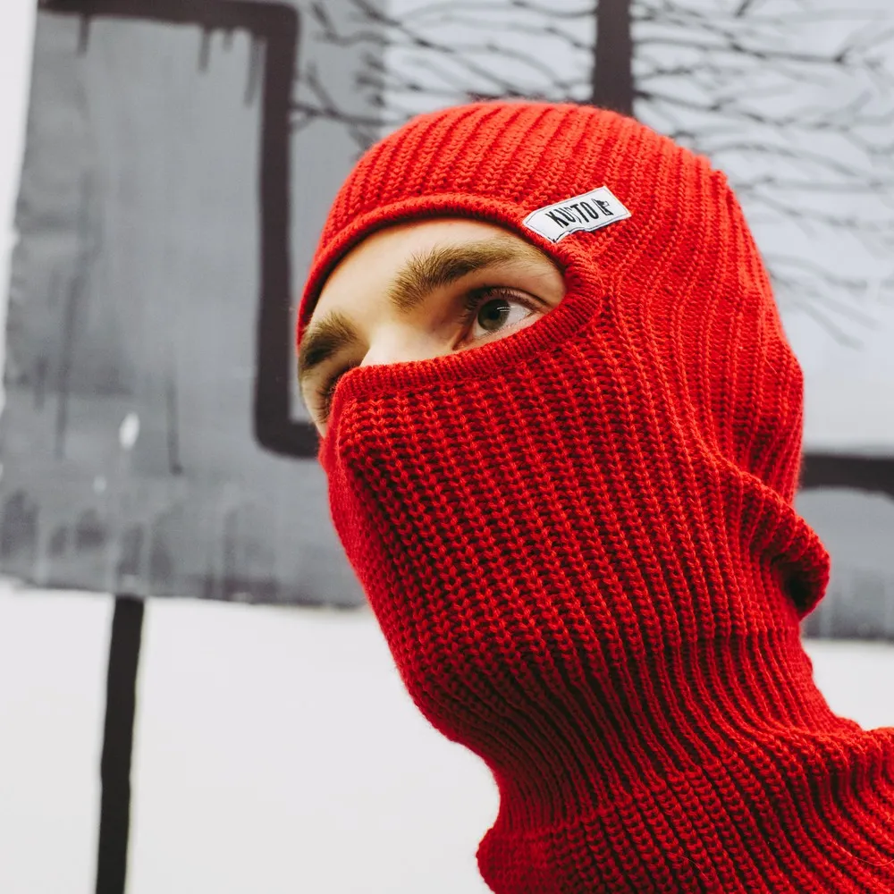 Балаклава Kusto Vizard красная - фото 7