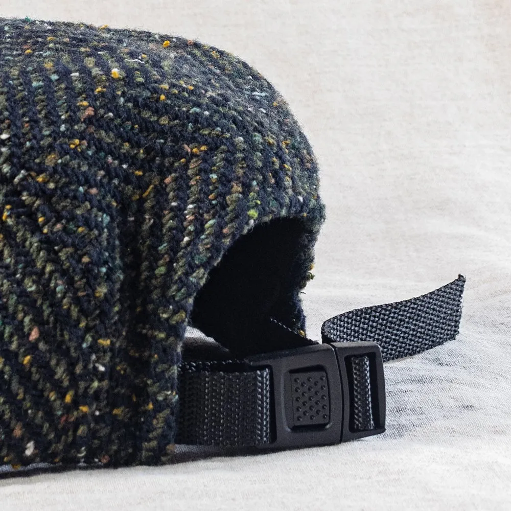 Пятипанельная кепка из твида Friend Function синяя - фото 10