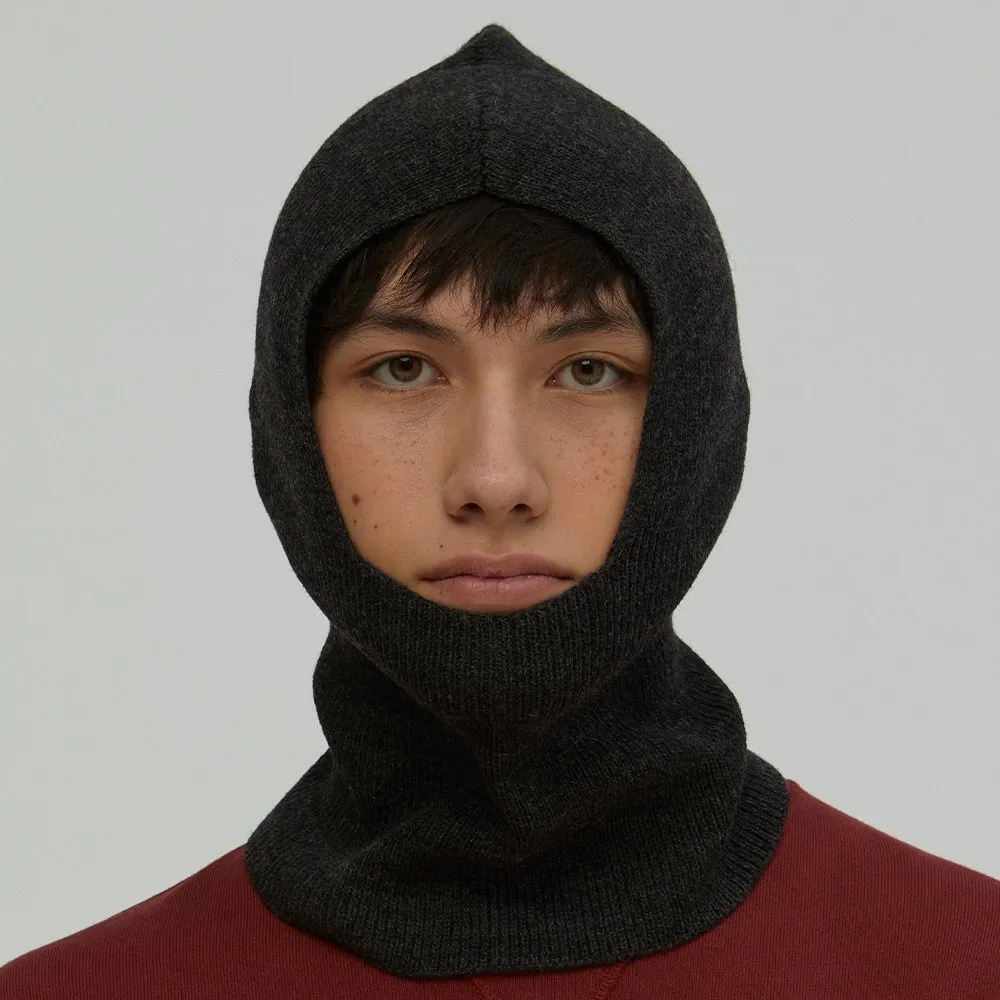 Балаклава CHECK YA HEAD шерстяная темный маренго T117 - фото 5