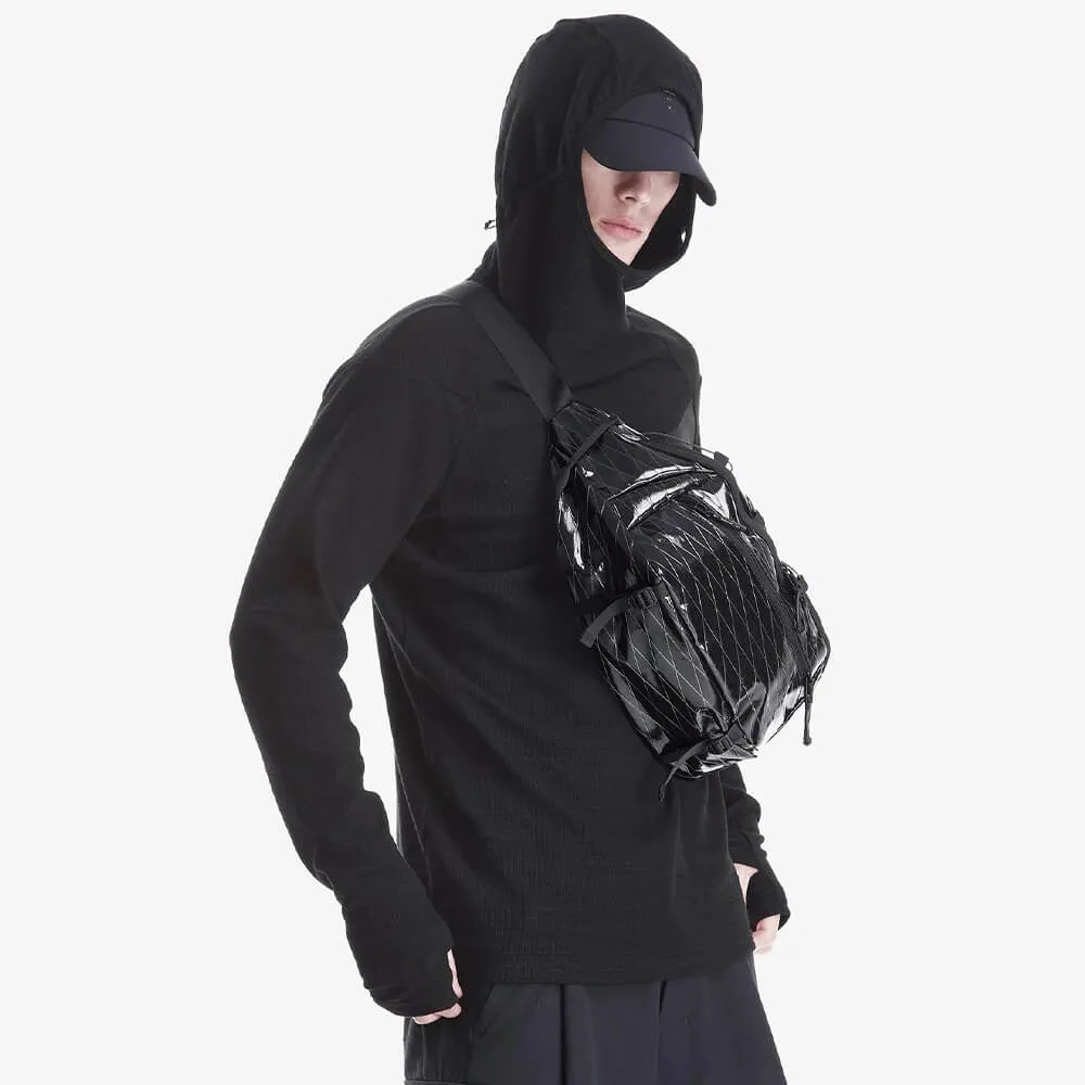 Сумка на пояс KRAKATAU U14 черная - фото 2