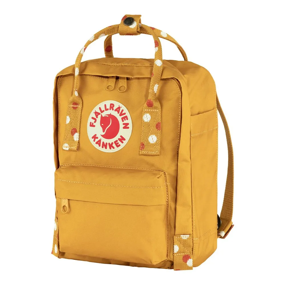 Рюкзак Fjallraven Kanken MINI Ochre-Confetti Pattern (160-916) - фото 3