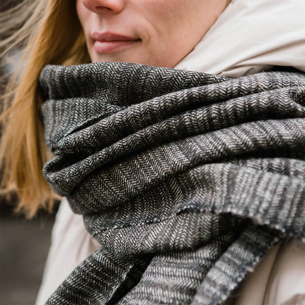 Большой шерстяной шарф Grenlandia Folk - фото 11