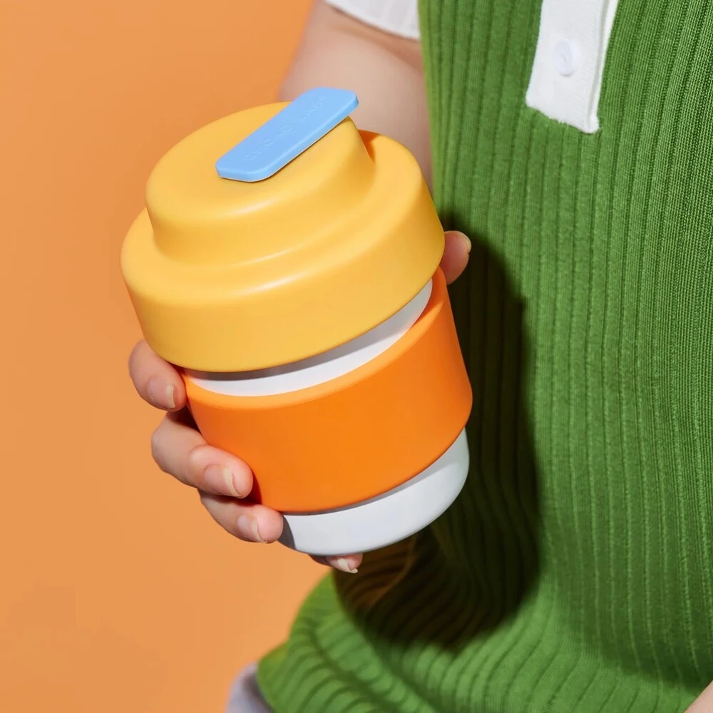 Термокружка Chako Lab Coffee Cup Orange 420мл - фото 3