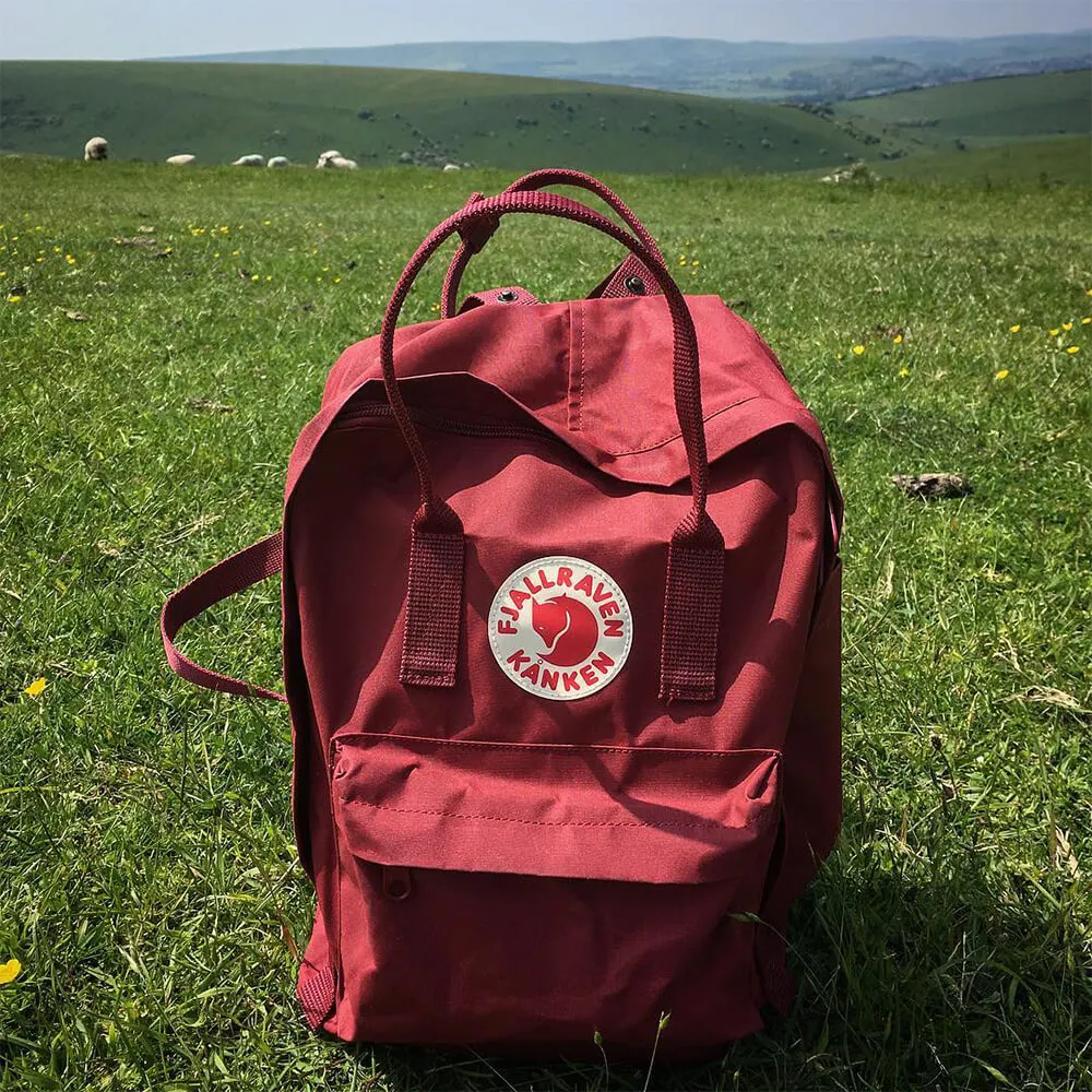 Рюкзак Fjallraven Kanken Laptop 13 Ox Red (326) - фото 2