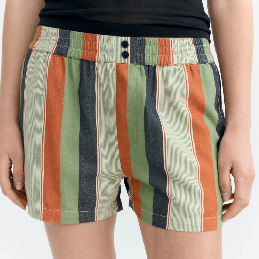 Шорты Thinking Mu Quick Stripes Geraldine - фото 4