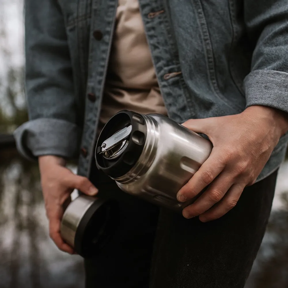 Термос для еды bobber Jerrycan 700 мл матовая сталь - фото 9