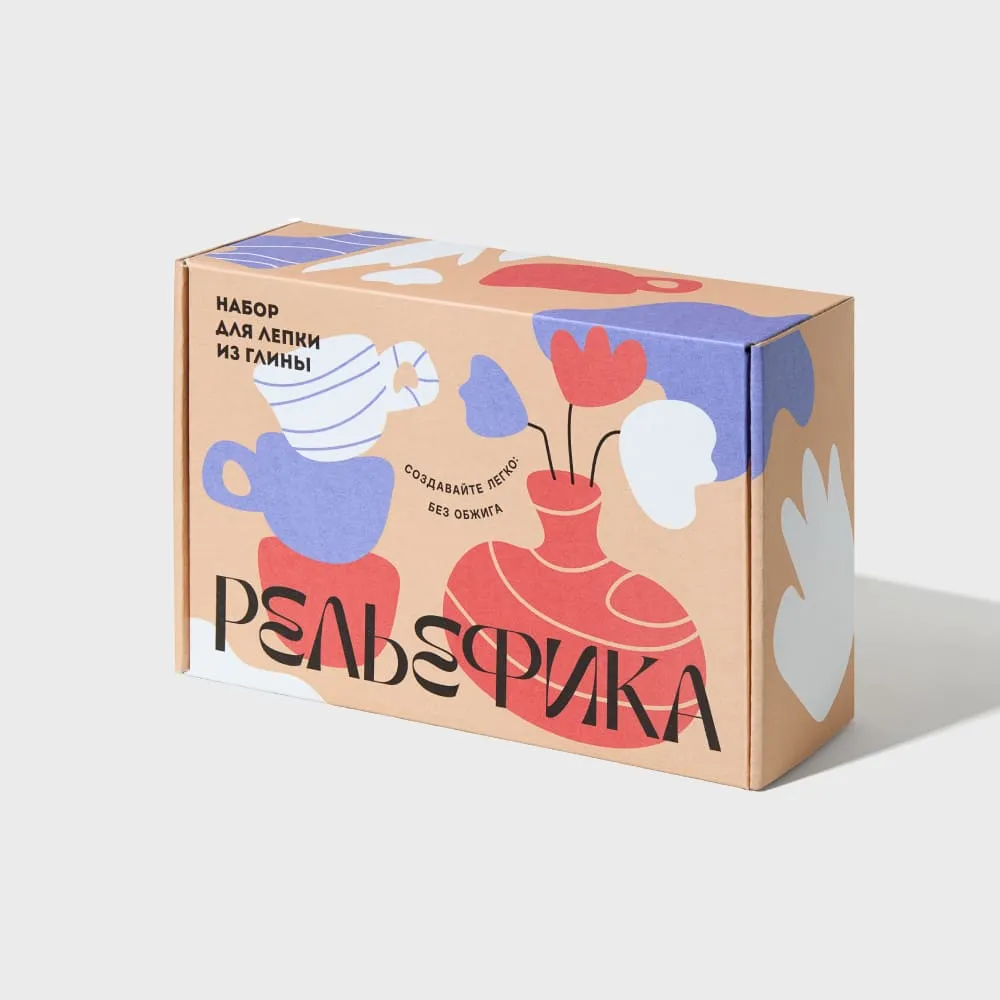 DIY Набор для лепки из глины Рельефика - фото 3