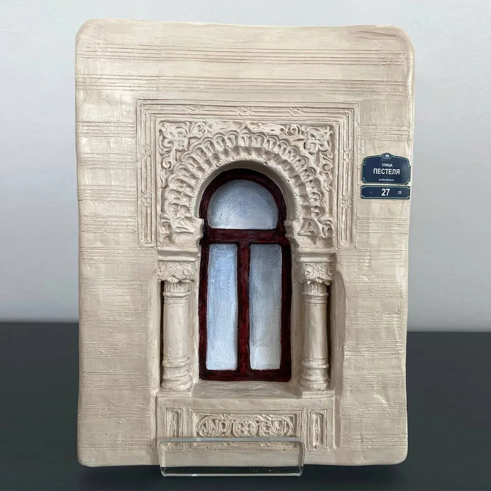 Гипсовое панно Urban Context - Окно дома Бродского - фото 8