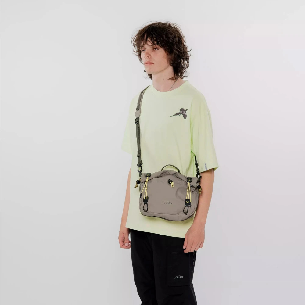 Кроссбоди сумка ELLIKER Nidder Roll Top 6L Taupe - фото 2