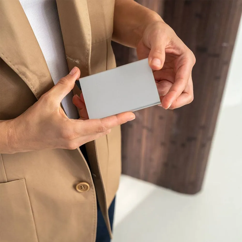 Кардхолдер Secrid Cardprotector Silver - фото 2