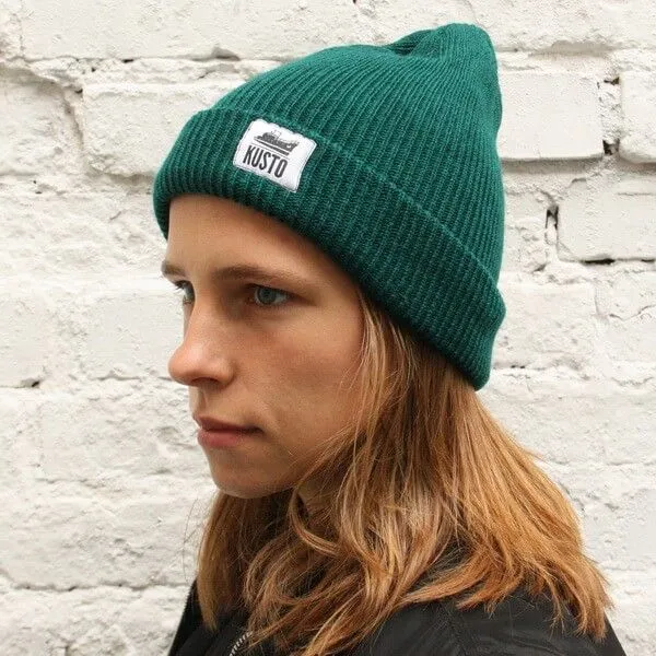 Шапка Kusto One зеленая - фото 7