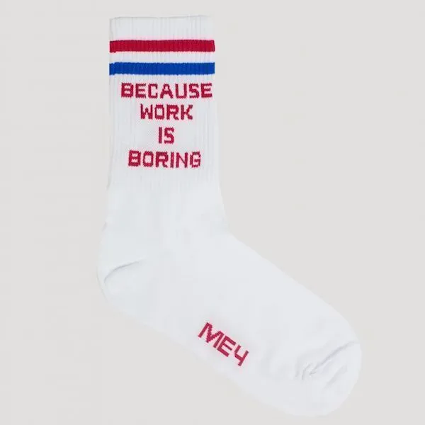 Носки Меч Work is boring 36-40 - фото 1