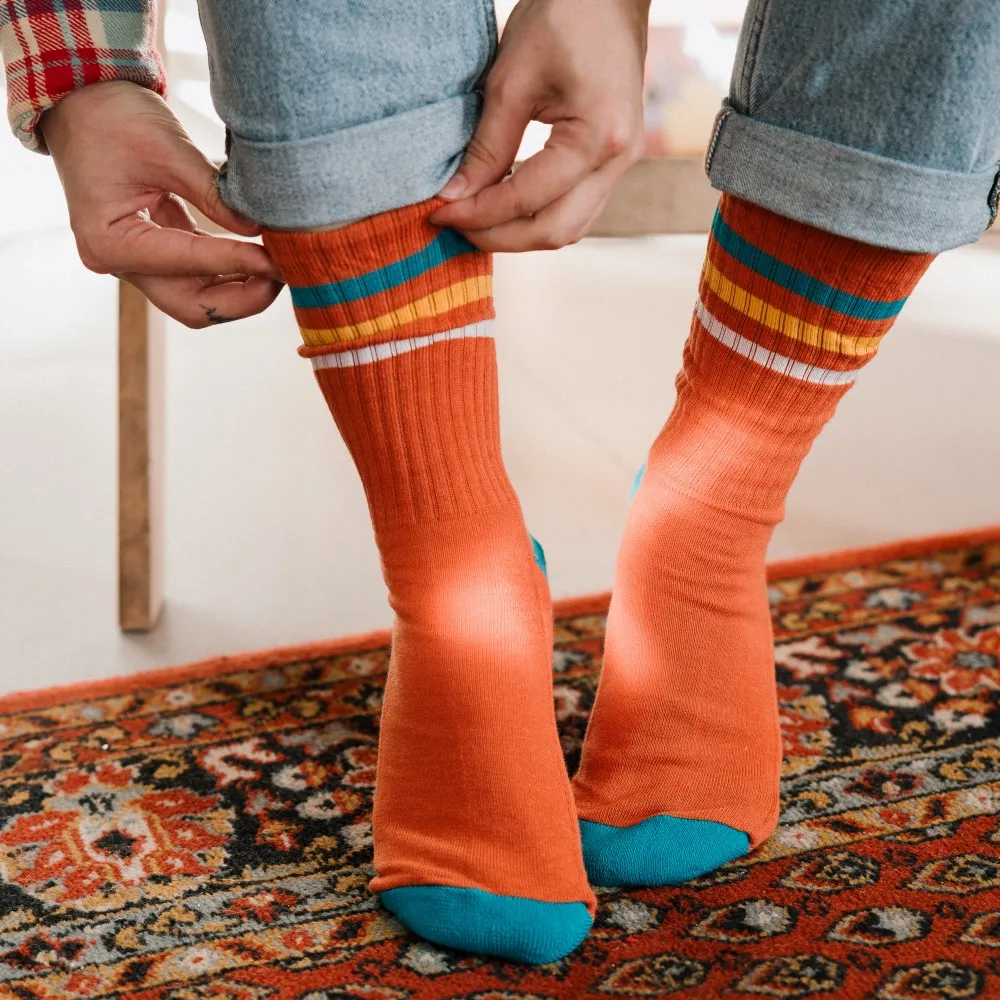 Носки Friend Function комфортные терракотовые 40-46 - фото 2