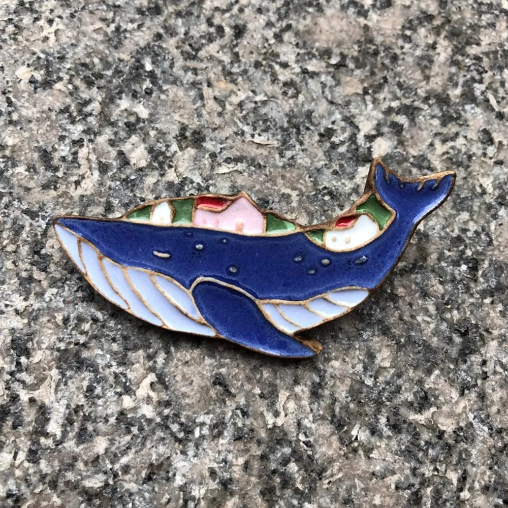 Брошь Partala Кит - фото 5