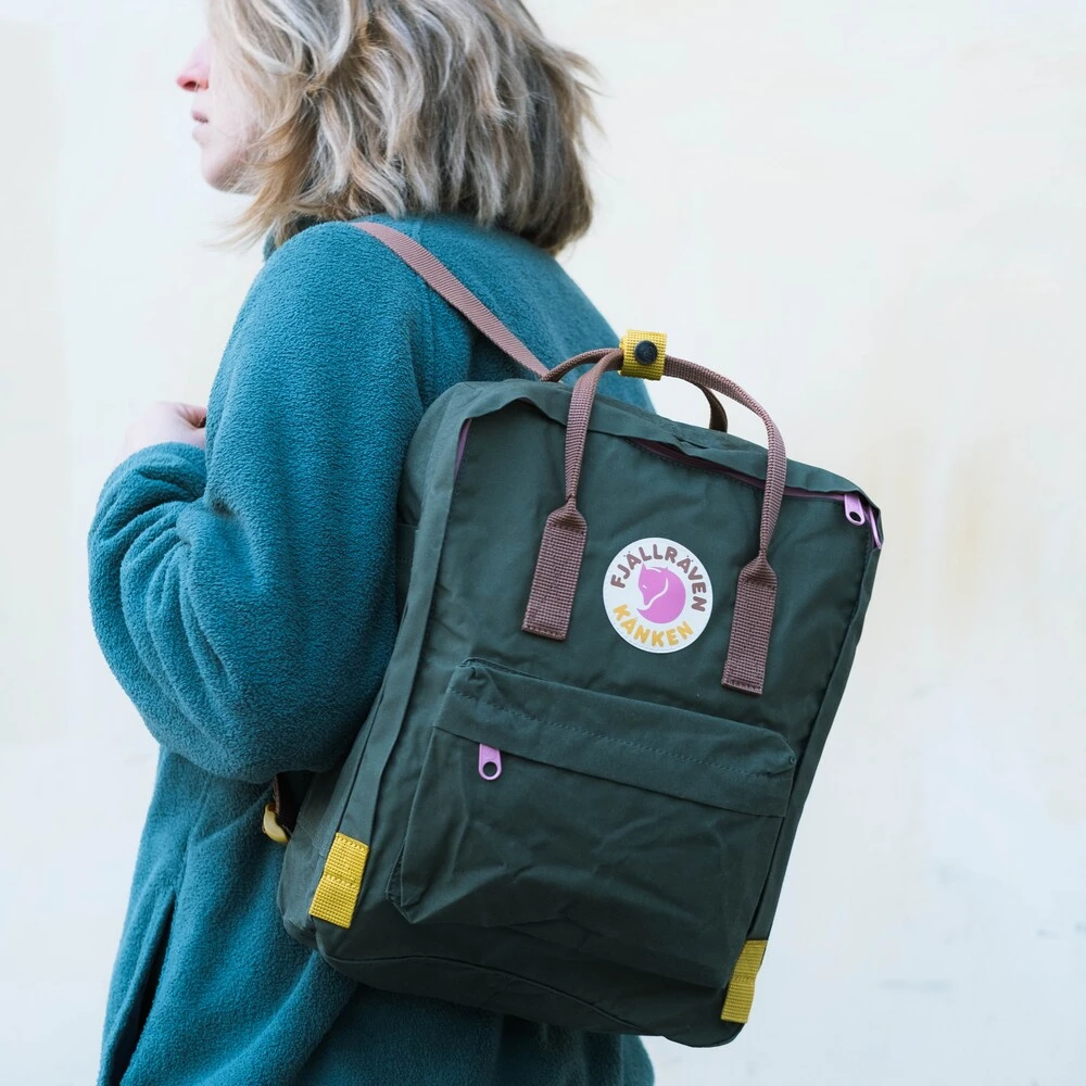 Рюкзак Fjallraven Kanken Koncept Green-Khaki Dust (620-228) - фото 7