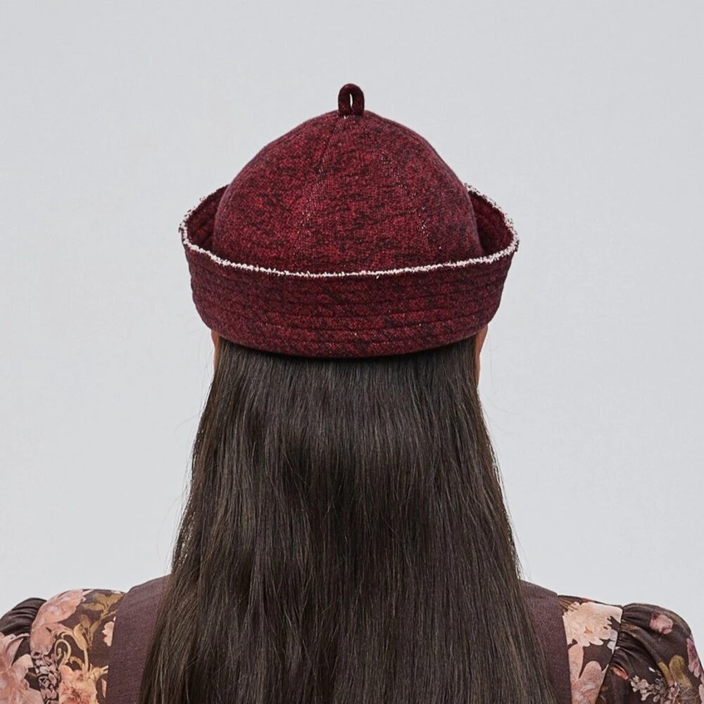 Морячка CHECK YA HEAD бордовая Т2214/28 - фото 3