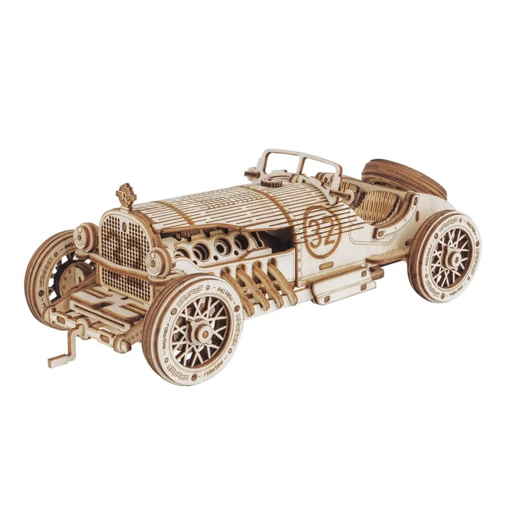 3D-пазл Robotime V8 Grand Prix Car - фото 4