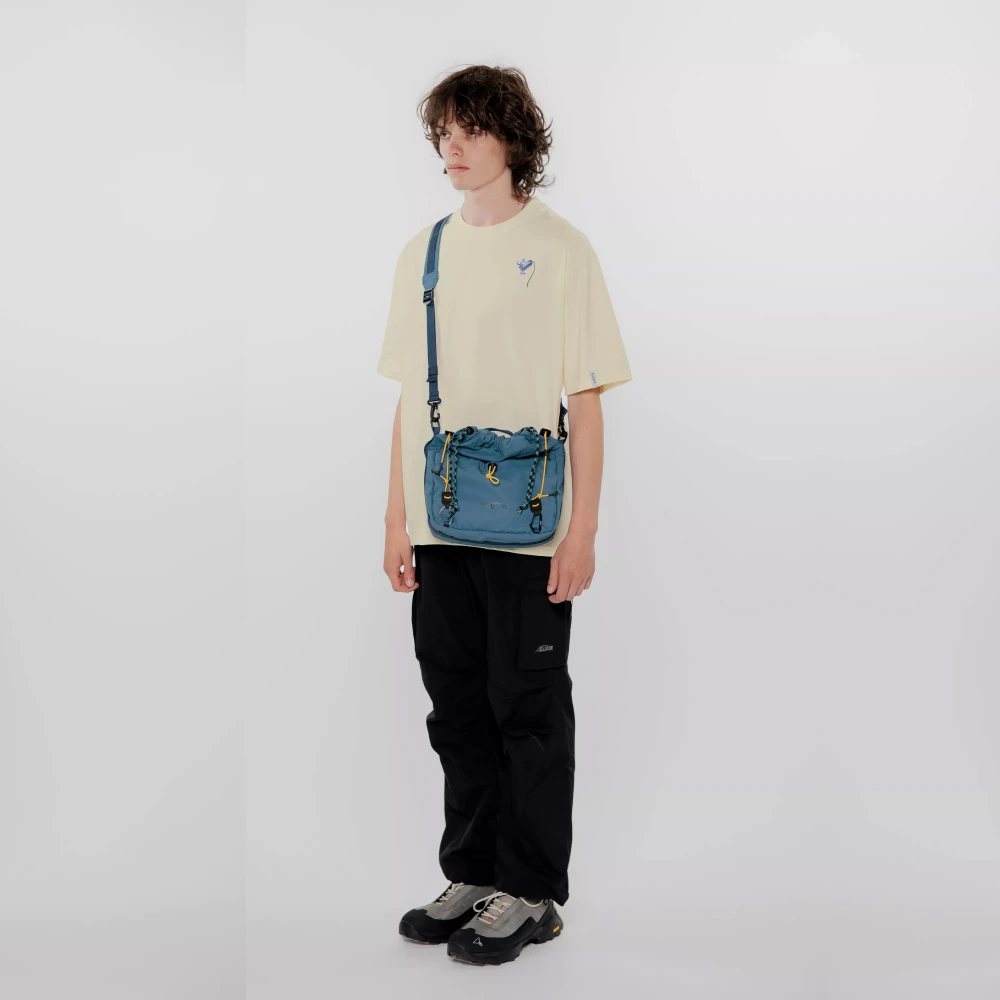 Кроссбоди сумка ELLIKER Nidder Roll Top 6L Steel Blue - фото 15