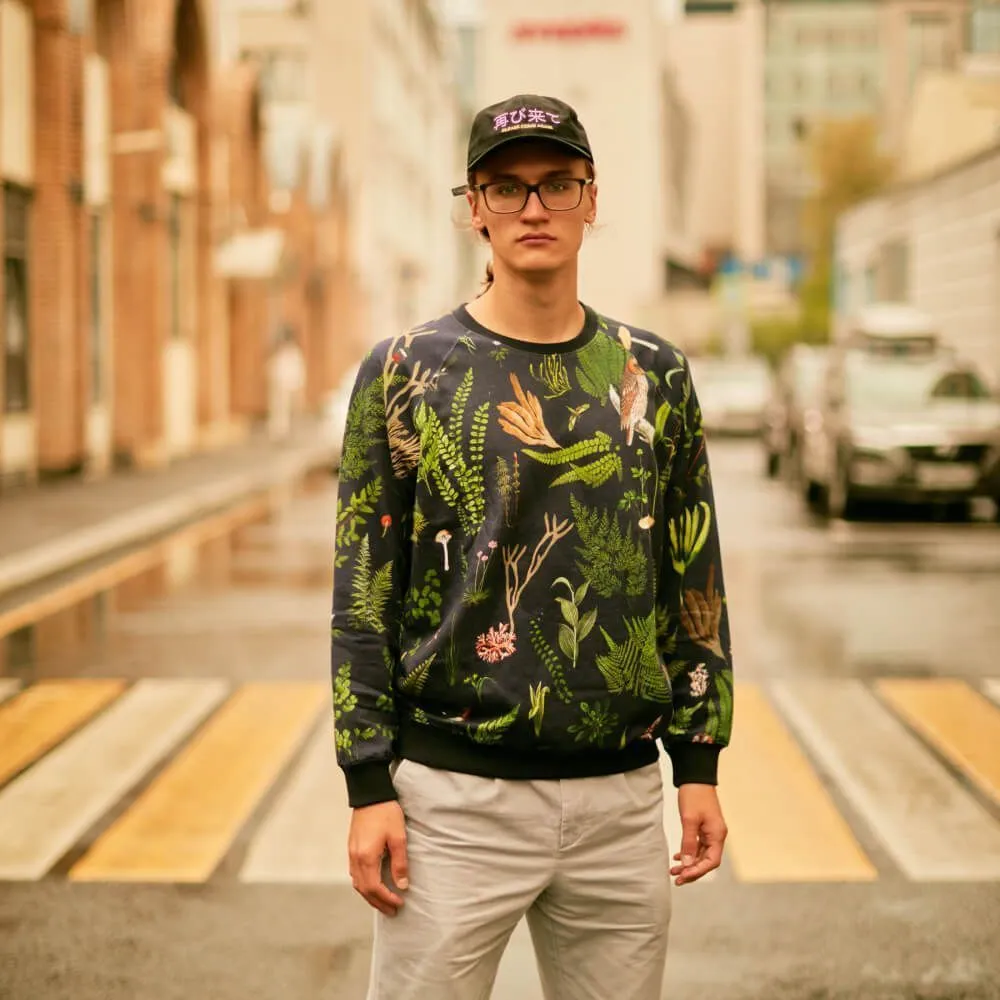 Свитшот Dedicated Malmoe Secret Garden Multi Color мужской - фото 1