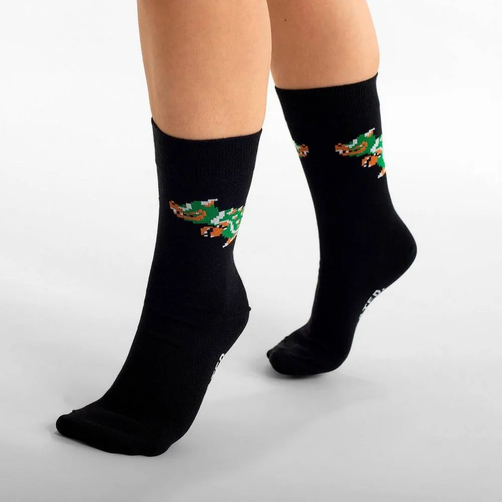 Носки Dedicated Sigtuna Bowser Black 36-40 - фото 1