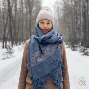 Большой шерстяной шарф Niagara Folk